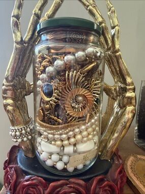 Travel with my mystery jewelry jar - yes to some signed pieces!